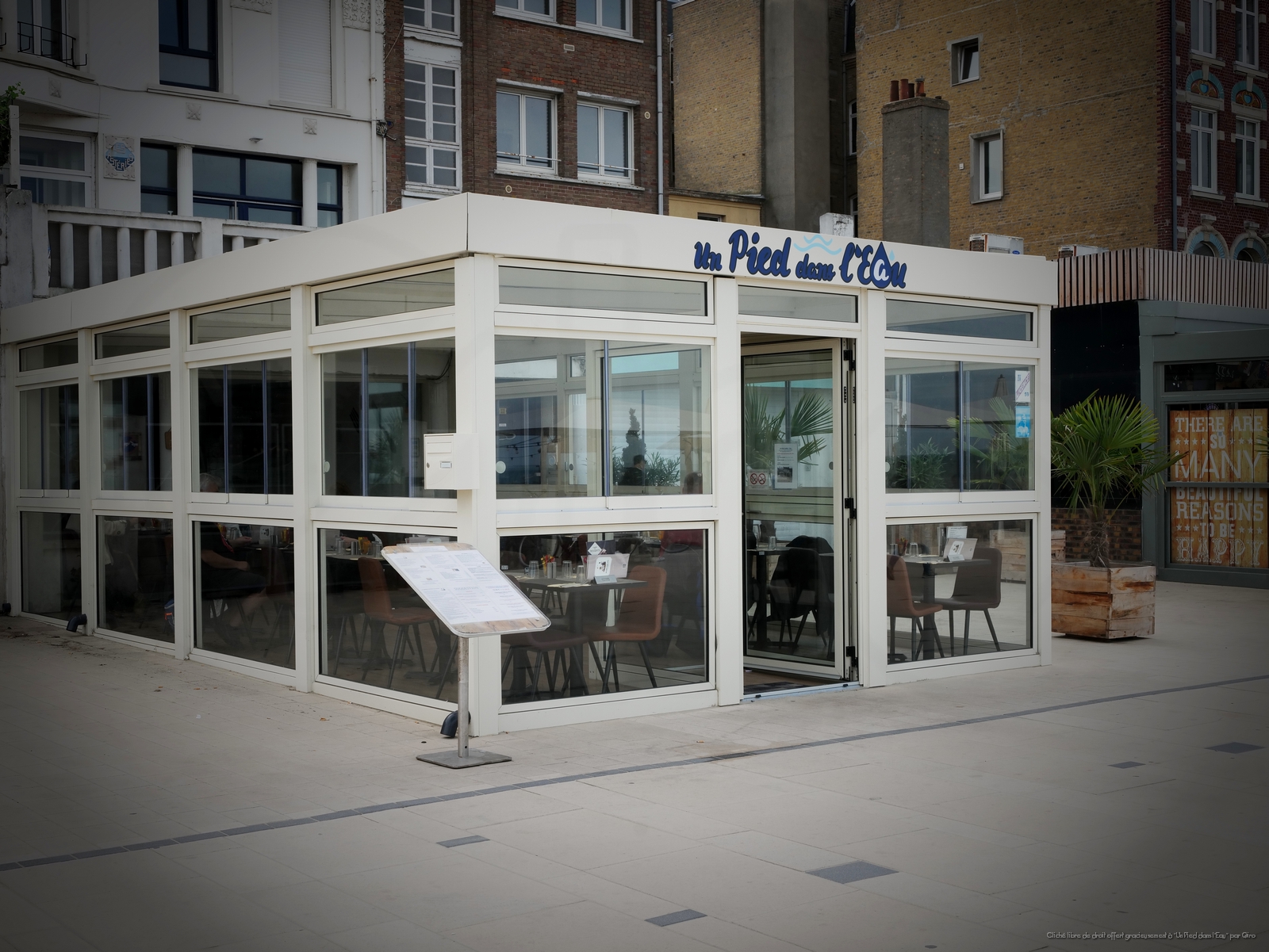 entrée du restaurant